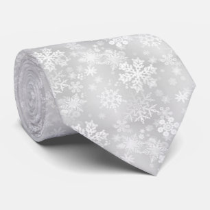 Tie för Snowflakemönsternacke Slips