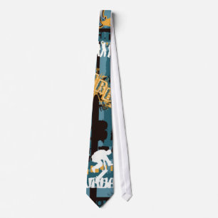 Tie för stadstecken slips