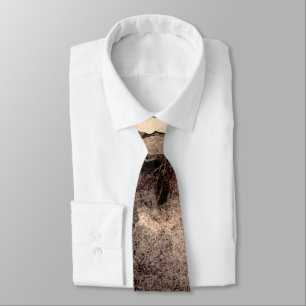 Tie för stamgäst för mandelblommarshabby chic slips