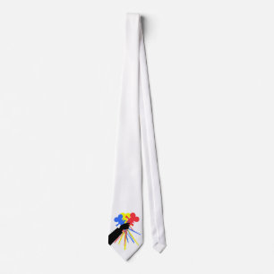 Tie för Technicolorkärlekbukett Slips