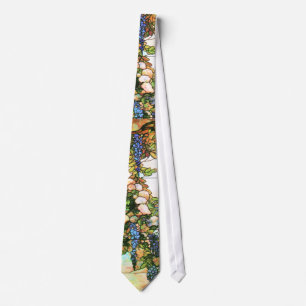 Tie för Tiffany målat glassWisteria Slips
