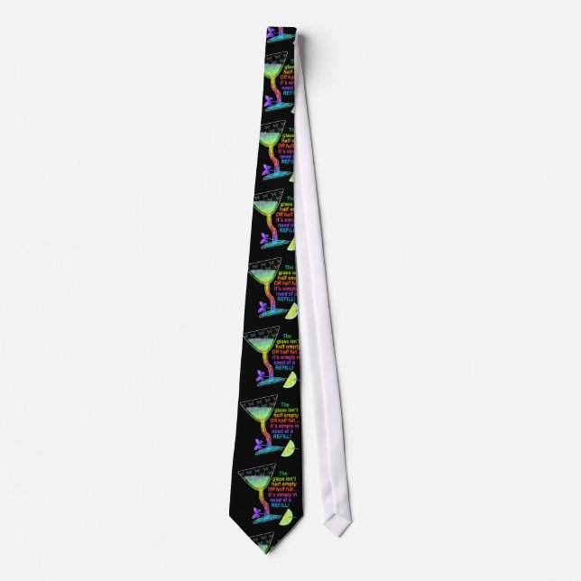 TIE - GLASSET HALVFULLT SLIPS (Framsida)