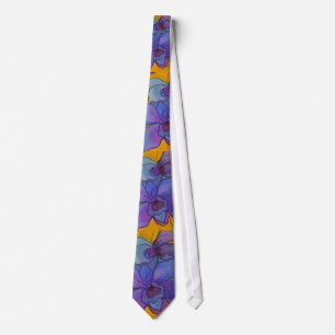 Tie: LavendelOrchids Slips