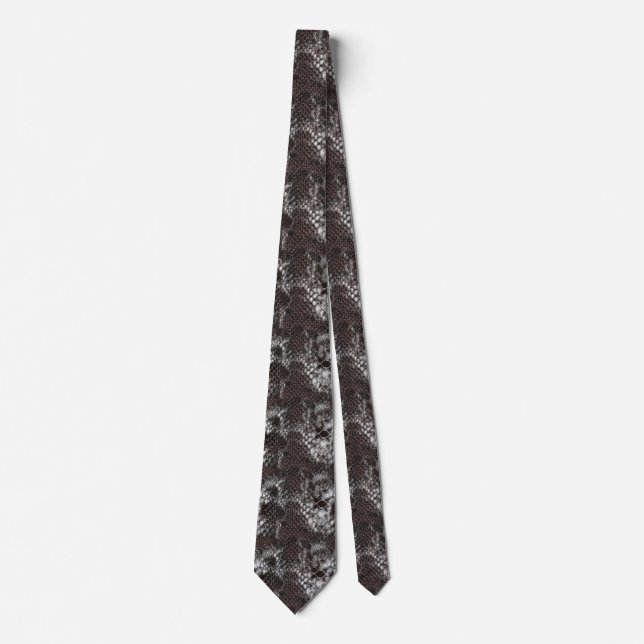 Tie Leather look Snakeskin (57) Slips (Framsida)