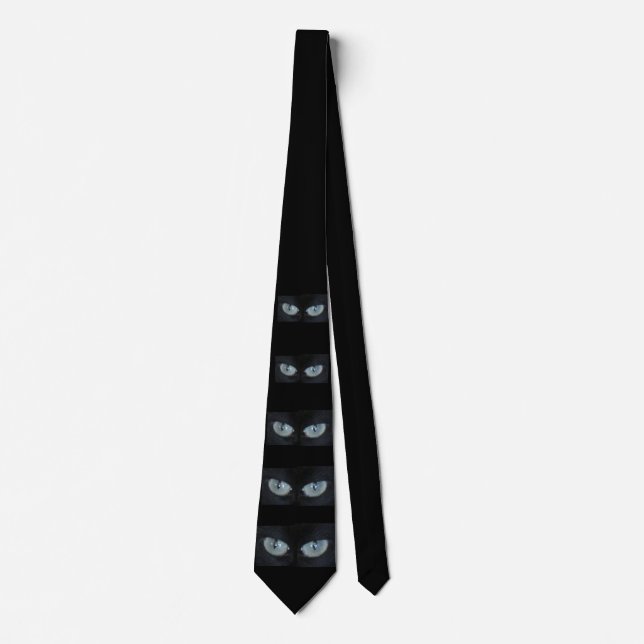 Tie - Många Grönt Cat Öga Slips (Framsida)