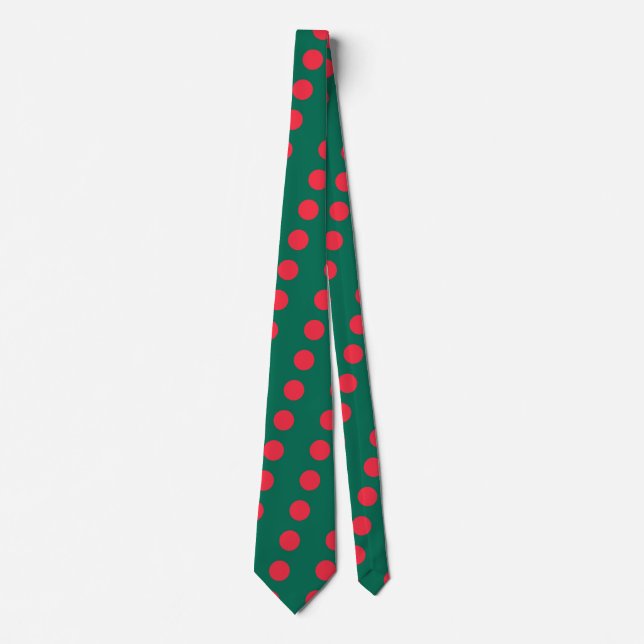 Tie med Flagga i Bangladesh Slips (Framsida)