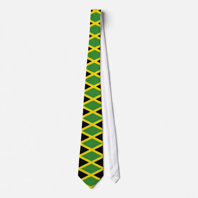 Tie med Flagga Jamaica Slips (Framsida)