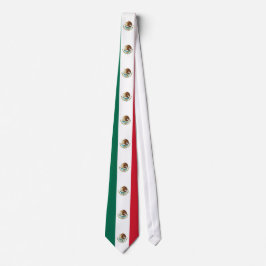 Tie med Mexikos Flagga Slips