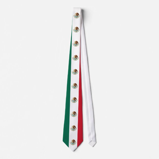 Tie med Mexikos Flagga Slips (Framsida)