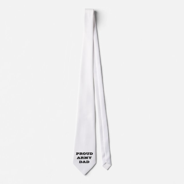 Tie Proud Army Pappa Slips (Framsida)