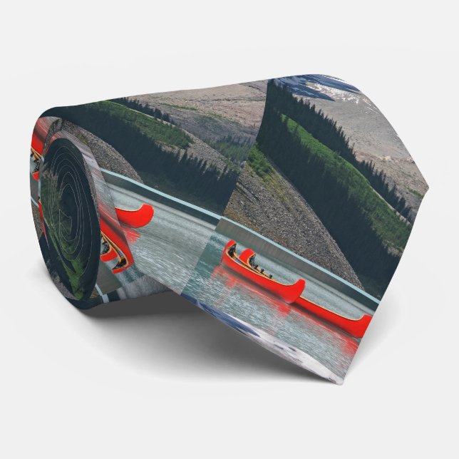 Tie, Red Canoes, Mountain, Mönster Repeats Slips (Rullad)