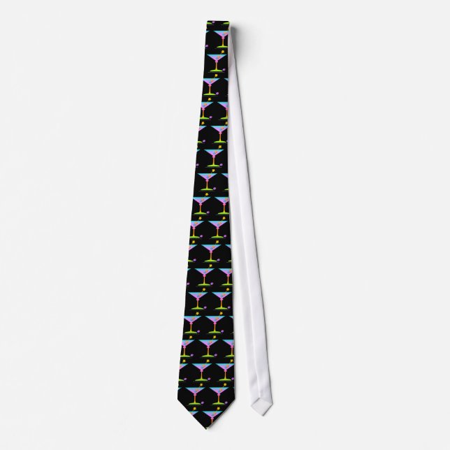 Tie - regnbåge Martini Slips (Framsida)