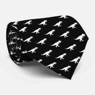 Tie REX - T-Rex Kung Dinosaur Tyranosaurus Black Slips