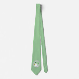 Tie - Snögubbe i Snowglobe Slips