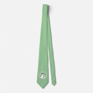 Tie - Snögubbe i Snowglobe Slips