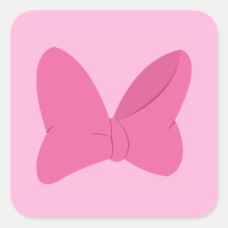 Tie Sticker Fyrkantigt Klistermärke