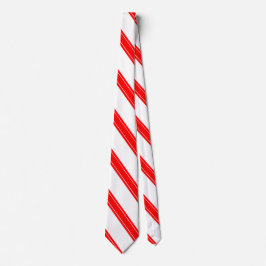 Tie/Triple Rand Candy cane mönster Slips