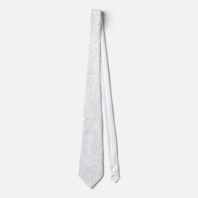 Tie. Velvet Effect White. Slips (Framsida)