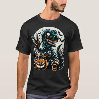 TieDye Dinosaur Hippie Dinosaur Halloween T Shirt
