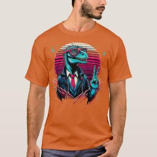 TieDye Dinosaur Hippie Dinosaur T Shirt