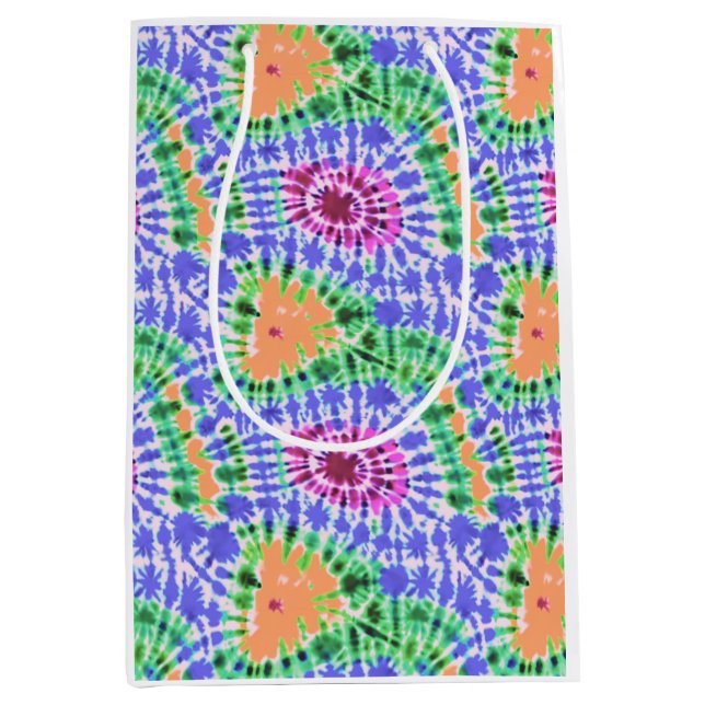 Tiedye färgglatt mönster (Framsidan)