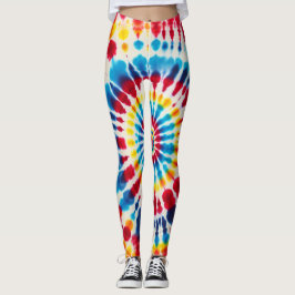 Tiedye glädje leggings