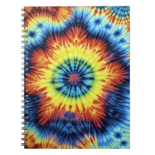 Tiedye-konst Anteckningsbok