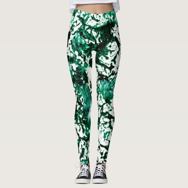 Tiedye-leggings Leggings (Framsida)