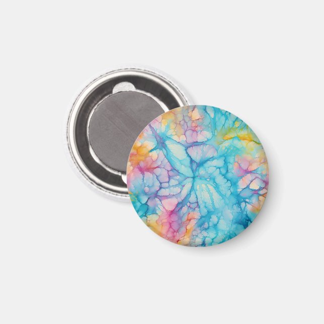 Tiedye Magnet (Front/Back)