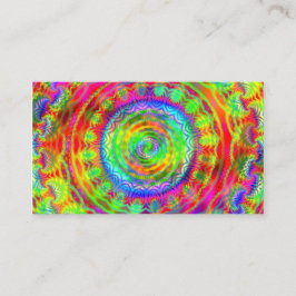 Tiedye-mål Visitkort
