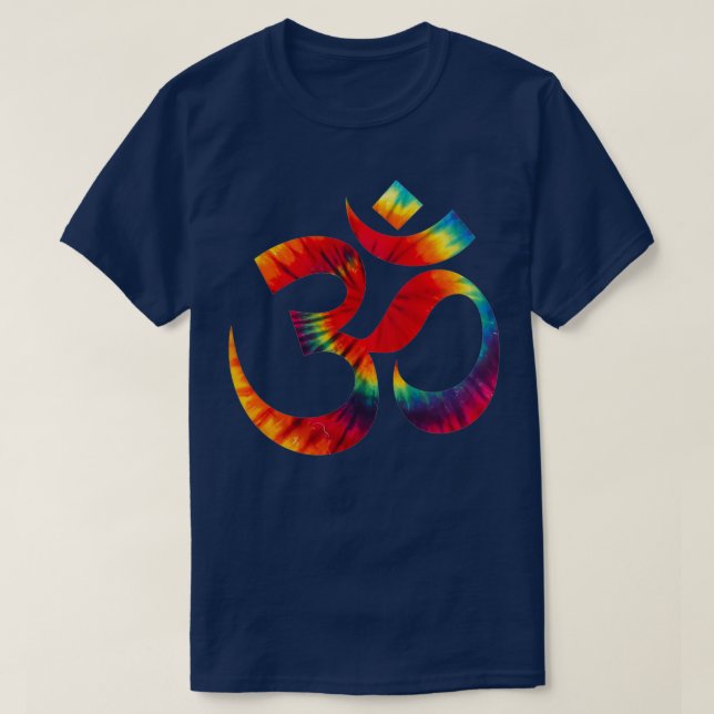TieDye Om T Shirt (Design framsida)