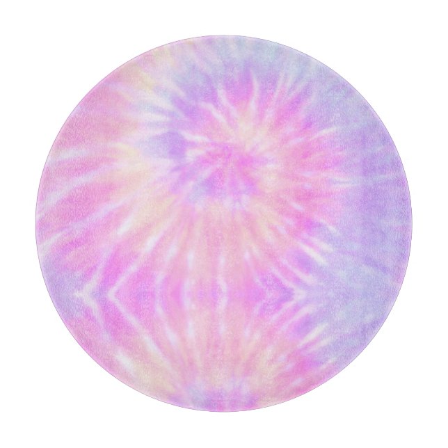 Tiedye Pastel Rainbow Spiral Hippie Tie Dye (Framsidan)