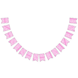 Tiedye Rosa Spiral Hippie Tie Dye Vimplar