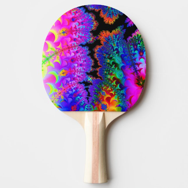 TiefärgFractal Pingisracket (Framsidan)