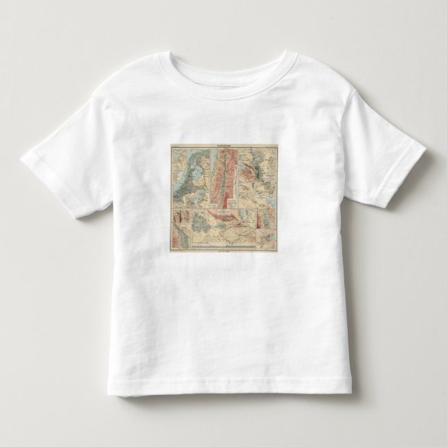 Tieflander kartbokkarta tee shirt (Framsida)