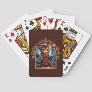 Tiefling Kattdjur Fantasy Äventyr Casinokort