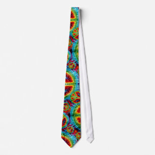 Tien dog Psychedelic fredssymbolerTies Slips