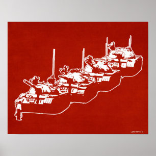 Tienanmen tankman poster