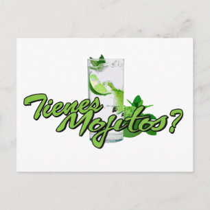 Tienes Mojitos? Vykort
