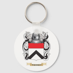 Tierney familjvapensköld (vapenskölden) nyckelring