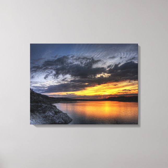 Tierra, Aire, Fuego y Agua Canvastryck (Framsida)