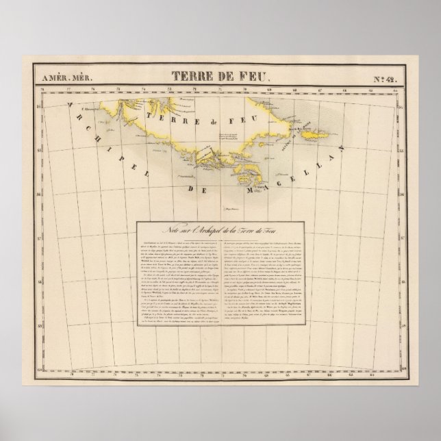 Tierra del Fuego 42 Poster (Framsidan)