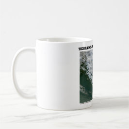 Tierra Del Fuego Chile/Argentina (bildjord) Kaffemugg