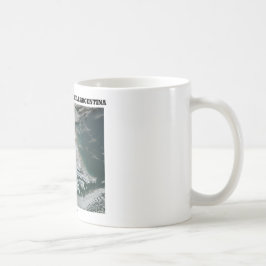 Tierra Del Fuego Chile/Argentina (bildjord) Kaffemugg