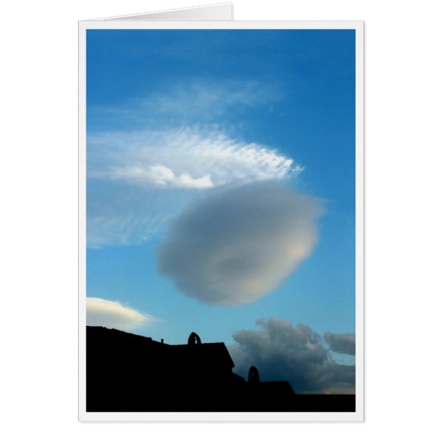 Tierra Hermosa Himlar Hälsningskort (Framsidan)