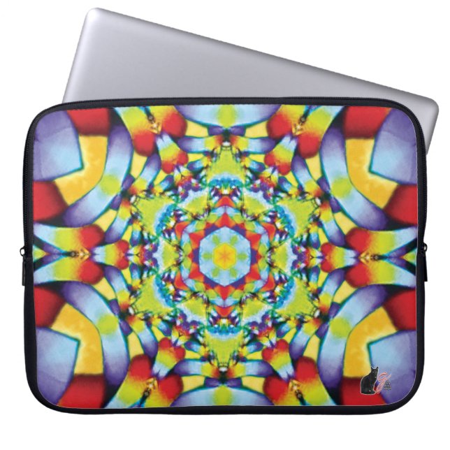 Tiers Kaleidoscope Laptop sleeve (Framsidan)
