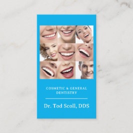 Tieth Whitening Dental care Tandvård Oral Health Visitkort