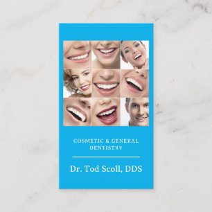 Tieth Whitening Dental care Tandvård Oral Health Visitkort
