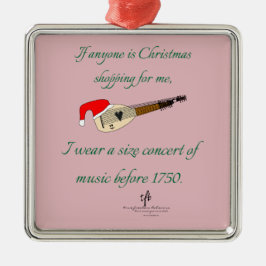 TIff Theorbo Jul Shopping Premium Sq. Julgransprydnad Metall