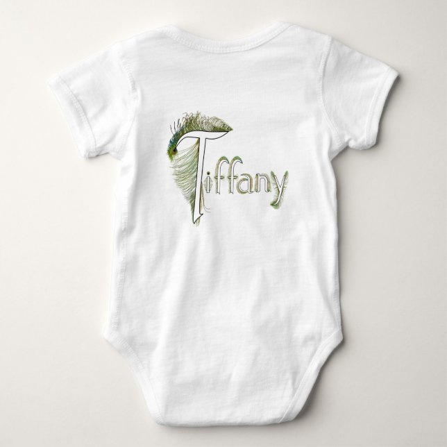 TIFFANY baby back fredsock alfabet jumper T Shirt (Baksida)